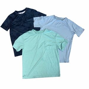 Boys Athletic T-shirt Lot - Size Medium 8